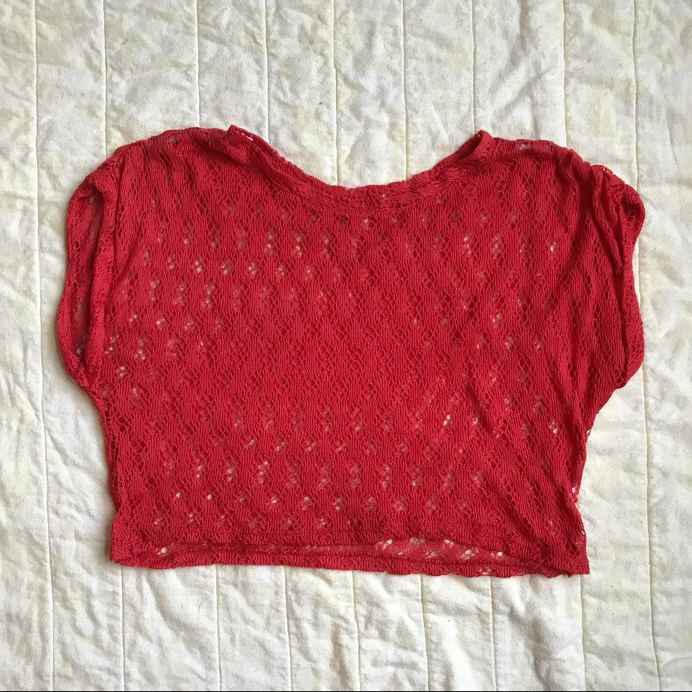 Crochet crop top, festival